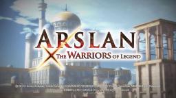 Arslan: The Warriors of Legend Title Screen
